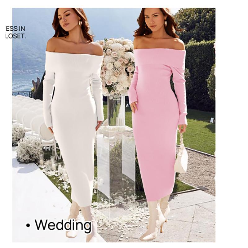 Aveline™ Off-Shoulder Midi Dress