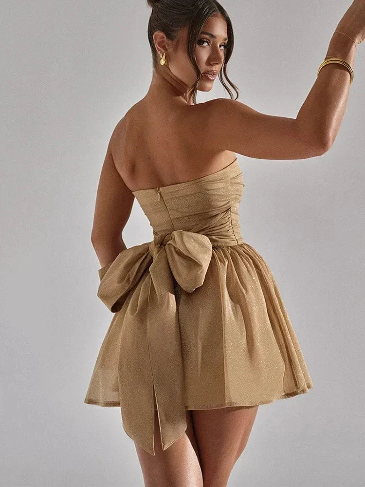 LunaGlow™ Sparkling Glitter Dress